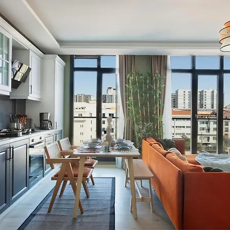Scandinavian Style Artful In Apartment Istanbul